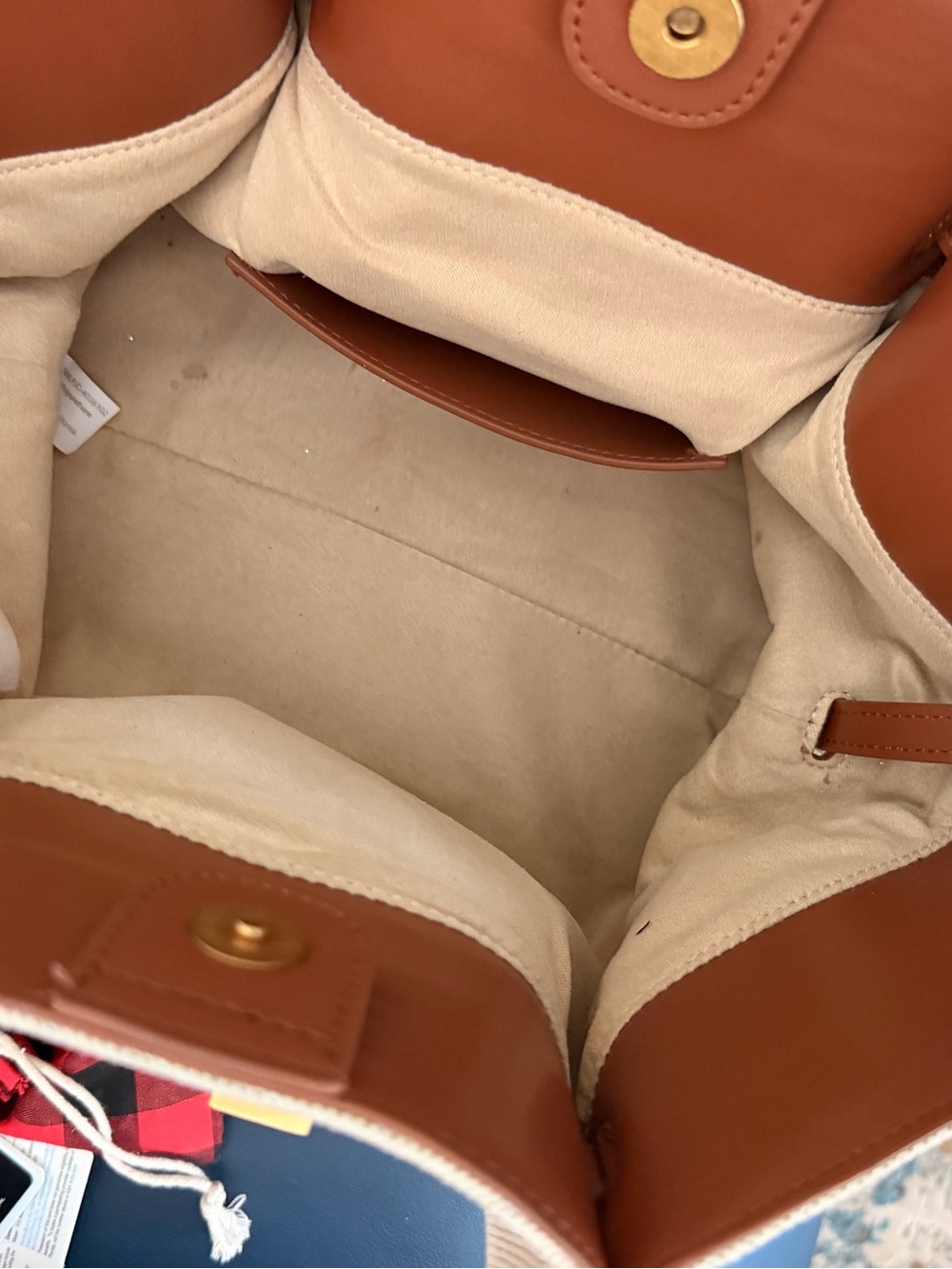 JW PEI Hana Medium Tote Bag - beige Canvas - Picture 7 of 8